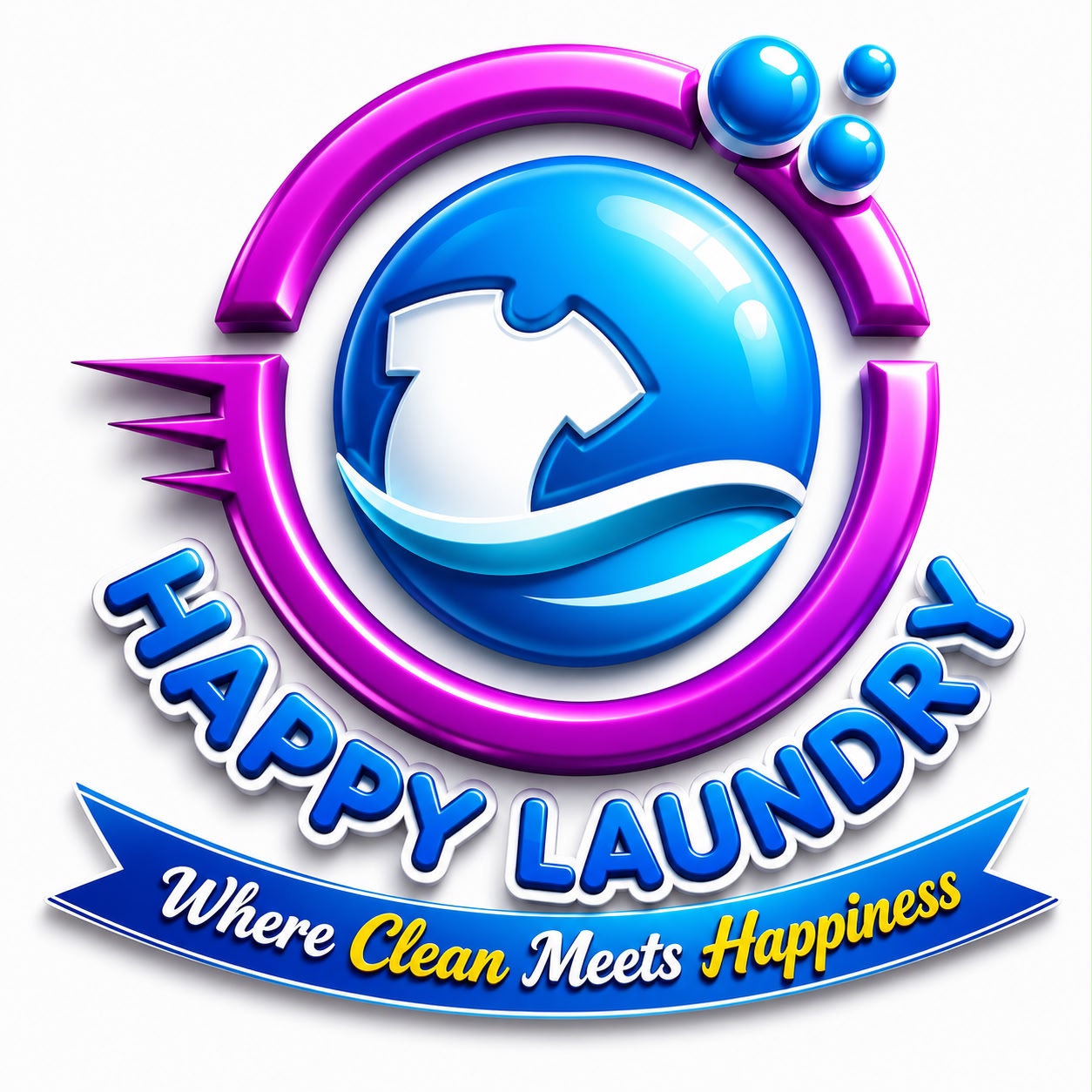 Logo Happy Laundry